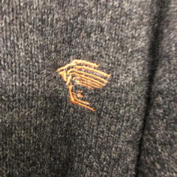 MENS LUXURY VERSACE SPORT KNIT HALF ZIP UP SWEATER MADE IN ITALY - Picture 7 of 8